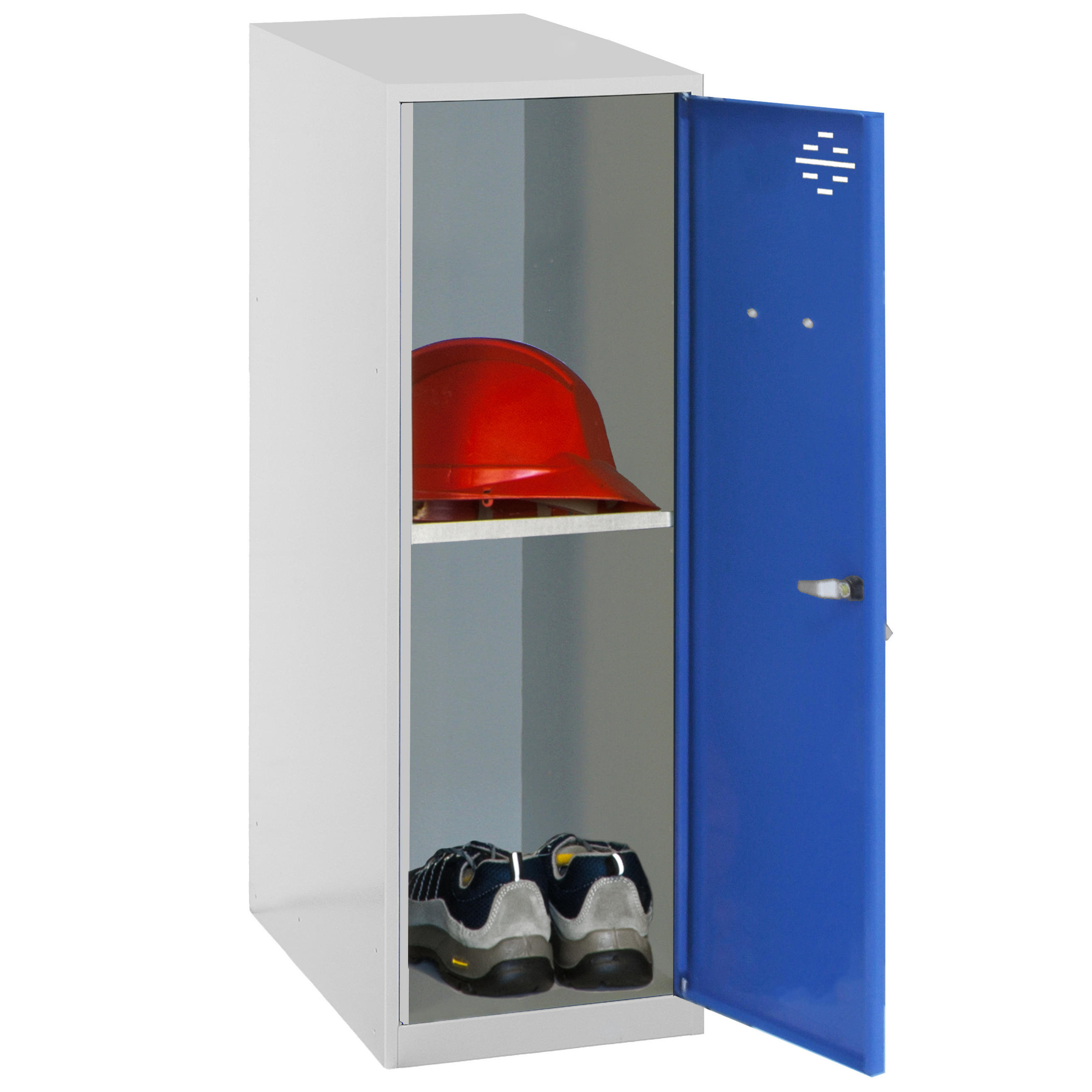 Proregal Schliessfachschrank Blau 30x91.5x50 cm