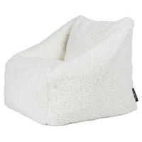SITZSACK Flauschig für Kinder - Creme, Kunststoff (55/44/55cm) - icon