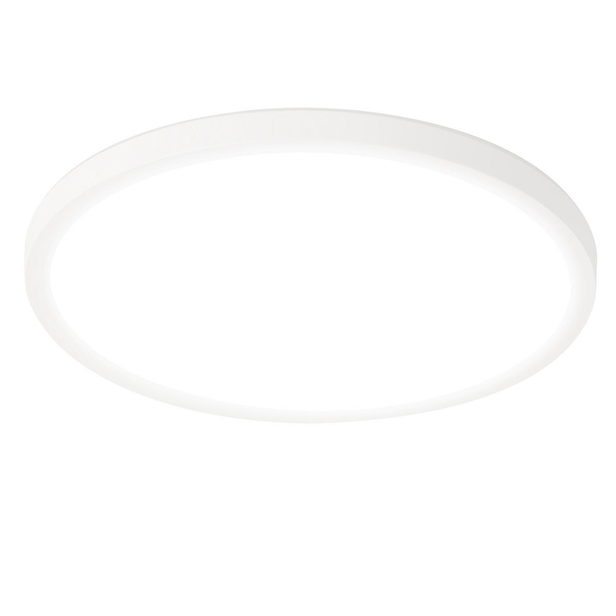 LED-DECKENLEUCHTE Malatesta 18/18/2.6 cm - Weiß, Kunststoff (18/18/2.6cm) - Nettlife