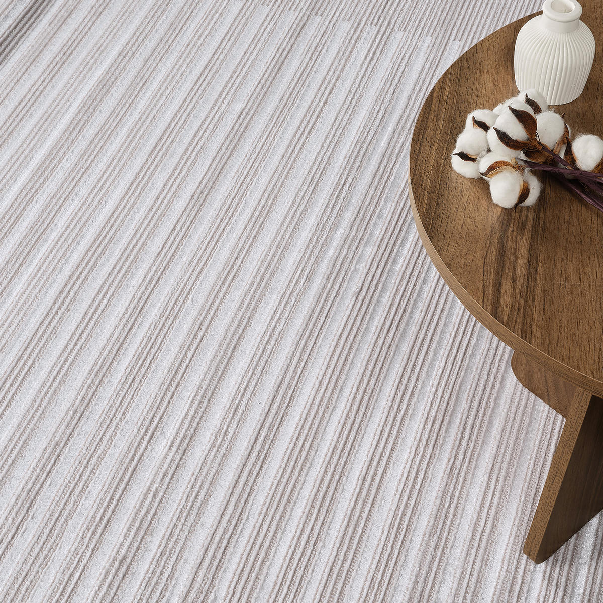 KURZFLORTEPPICH 200/275 cm Beige - Beige, Naturmaterialien/Textil (200/275cm) - LIVABLISS