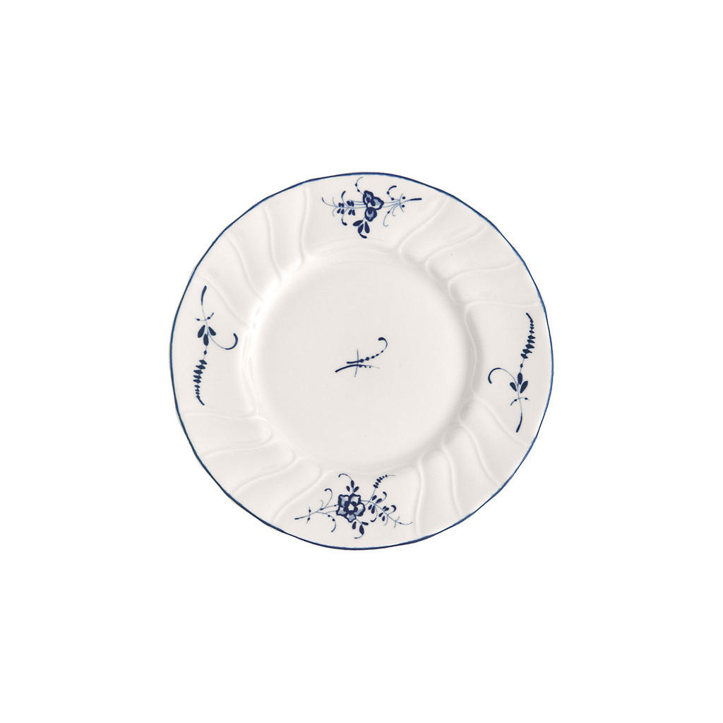 Villeroy & Boch Brotteller Weiß, Blau