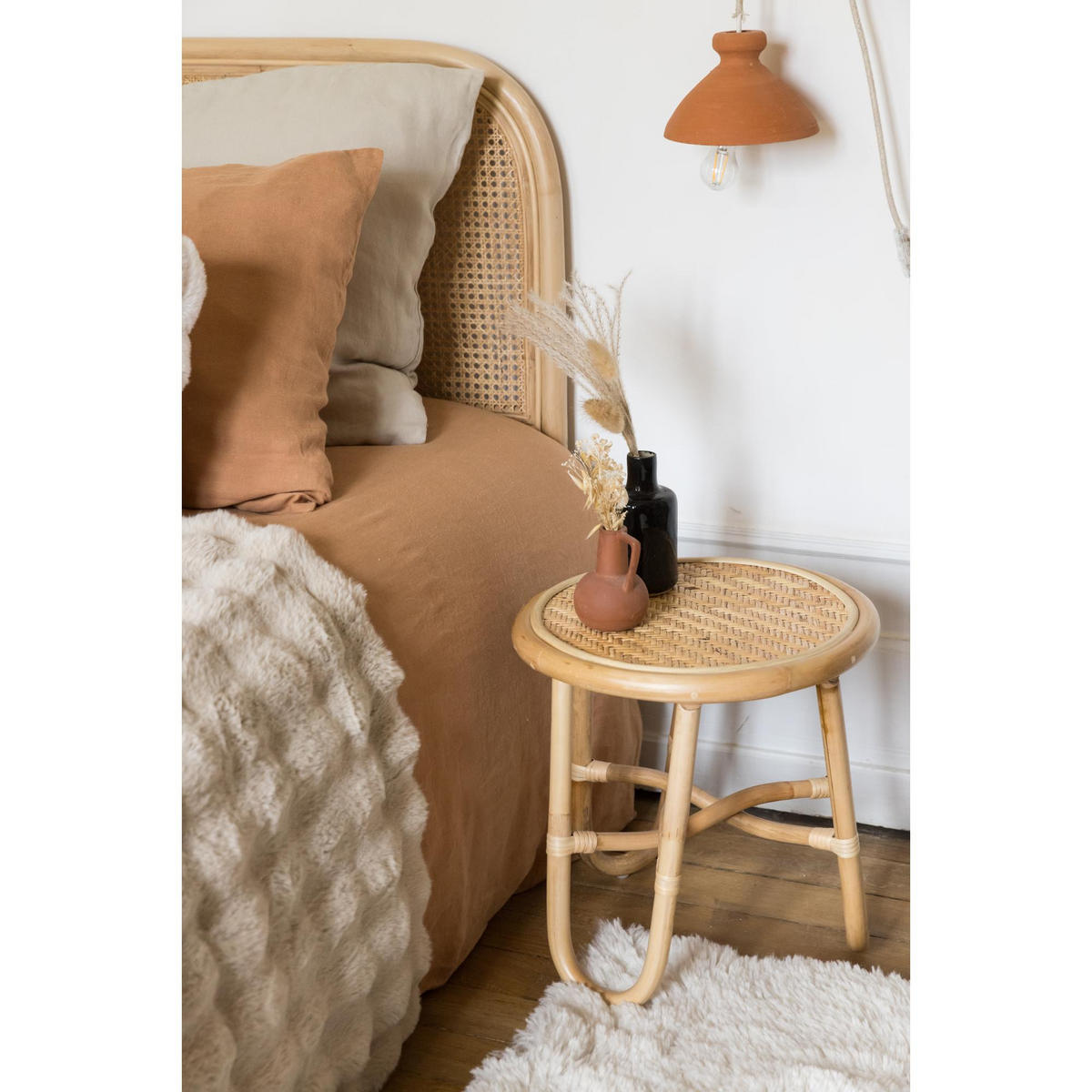 KISSENBEZUG Kala leinen 65 x 65 cm - Braun, Textil (65/65cm) - Vivaraise