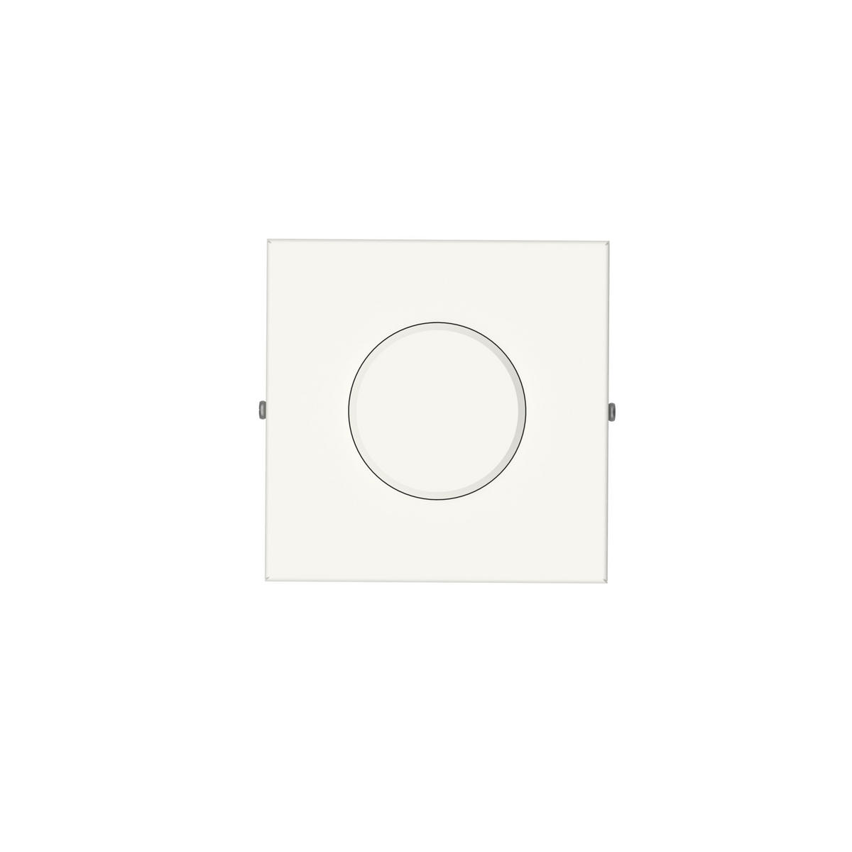 DECKENLEUCHTE - Weiß, Metall (15/15/4cm) - Lumicom