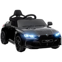 KINDERAUTO DE-06248 BMW M4 lizenziert mit Sound und Licht Schwarz - Schwarz, Kunststoff/Metall (108/69.5/51cm) - ComfortXL