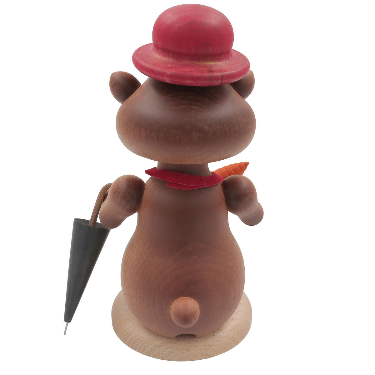 RAUCHFIGUR Hamster Wanderin 18 cm - Multicolor, Metall (12/18/0.1cm)