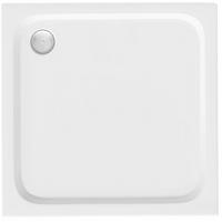 ACRYL Duschwanne Rea Belmond White 90x90 Chrom Abdeckung - Weiß, Keramik (90/5/90cm) - REA
