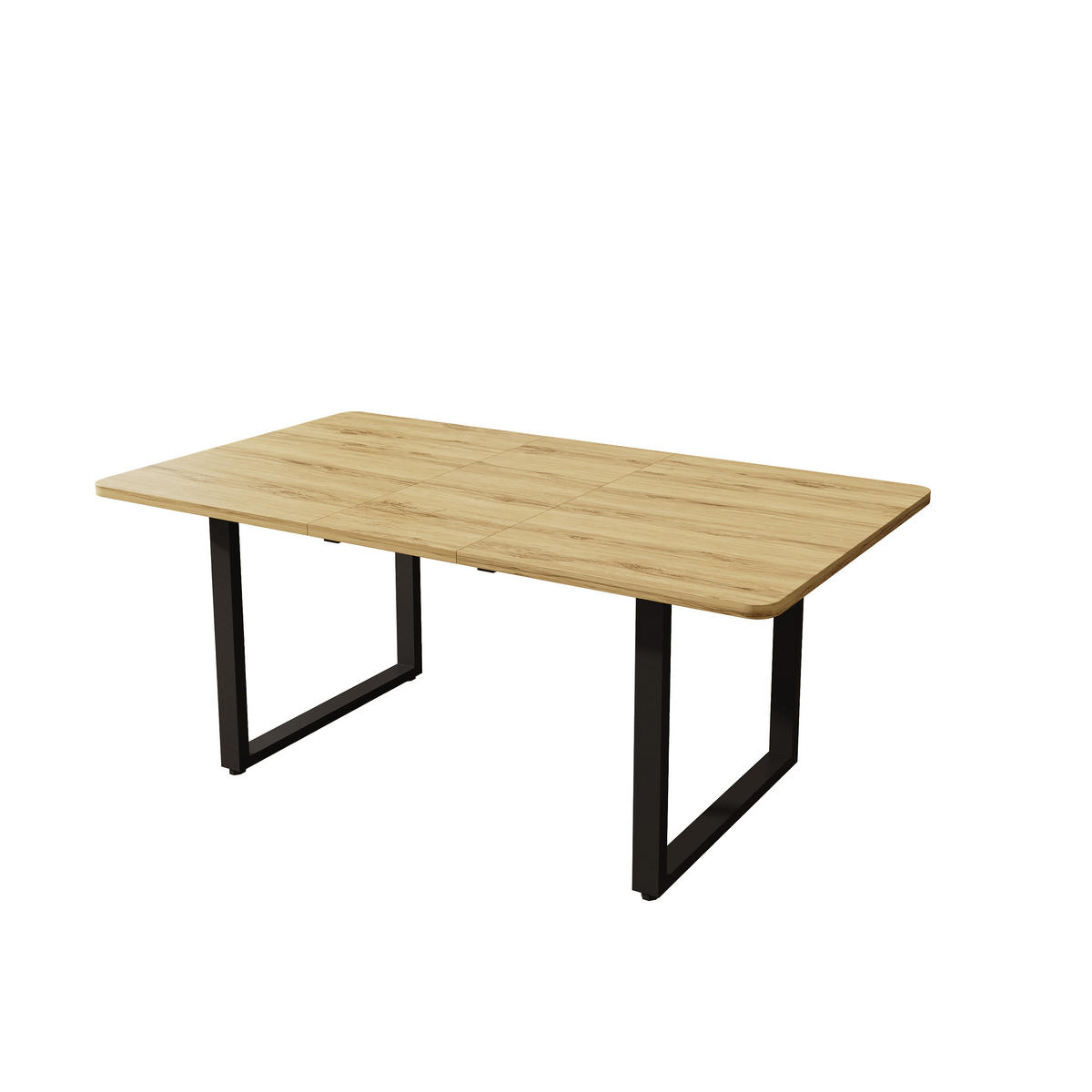 ESSTISCH ausziehbar 140-220/80 cm DE-39776 Naturholzfarbe - Naturfarben, Holzwerkstoff (80/220/75cm) - ComfortXL