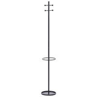 VĚŠÁK NA OBLEČENÍ Černý Gillam - černá, kov (30/180/30cm) - Beliani