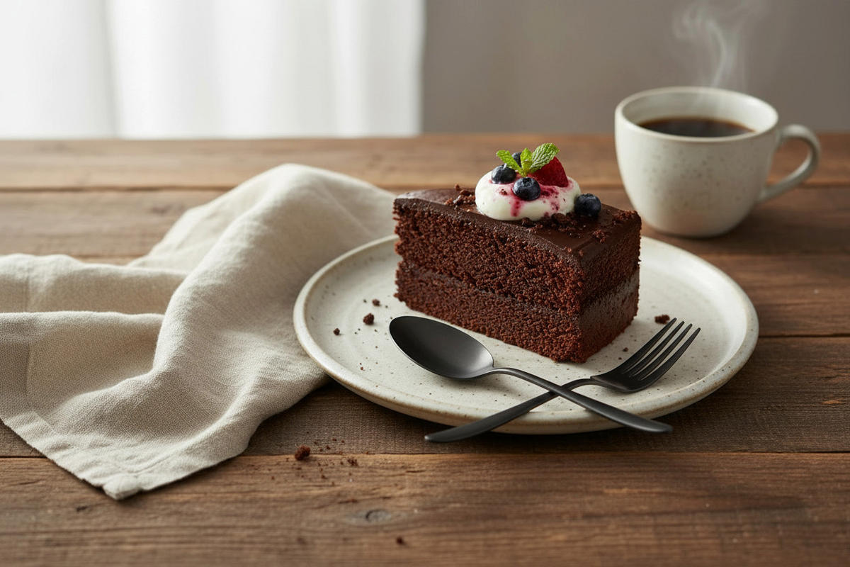 BESTECKSET - Schwarz - 42 Teile / 8 Personen - Schwarz, Metall - Studio Tavola