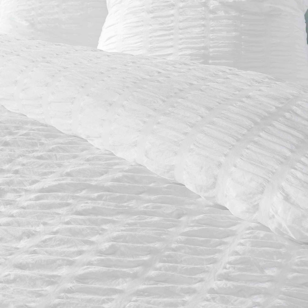 BETTWÄSCHE Plissia 240/220 cm - Weiß, Textil (220/240cm) - Douceur d´intérieur