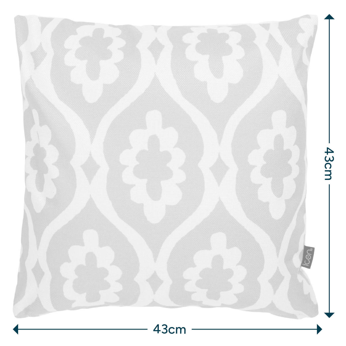 OUTDOORKISSEN 4er Set - Grün, Textil (43/43cm) - icon