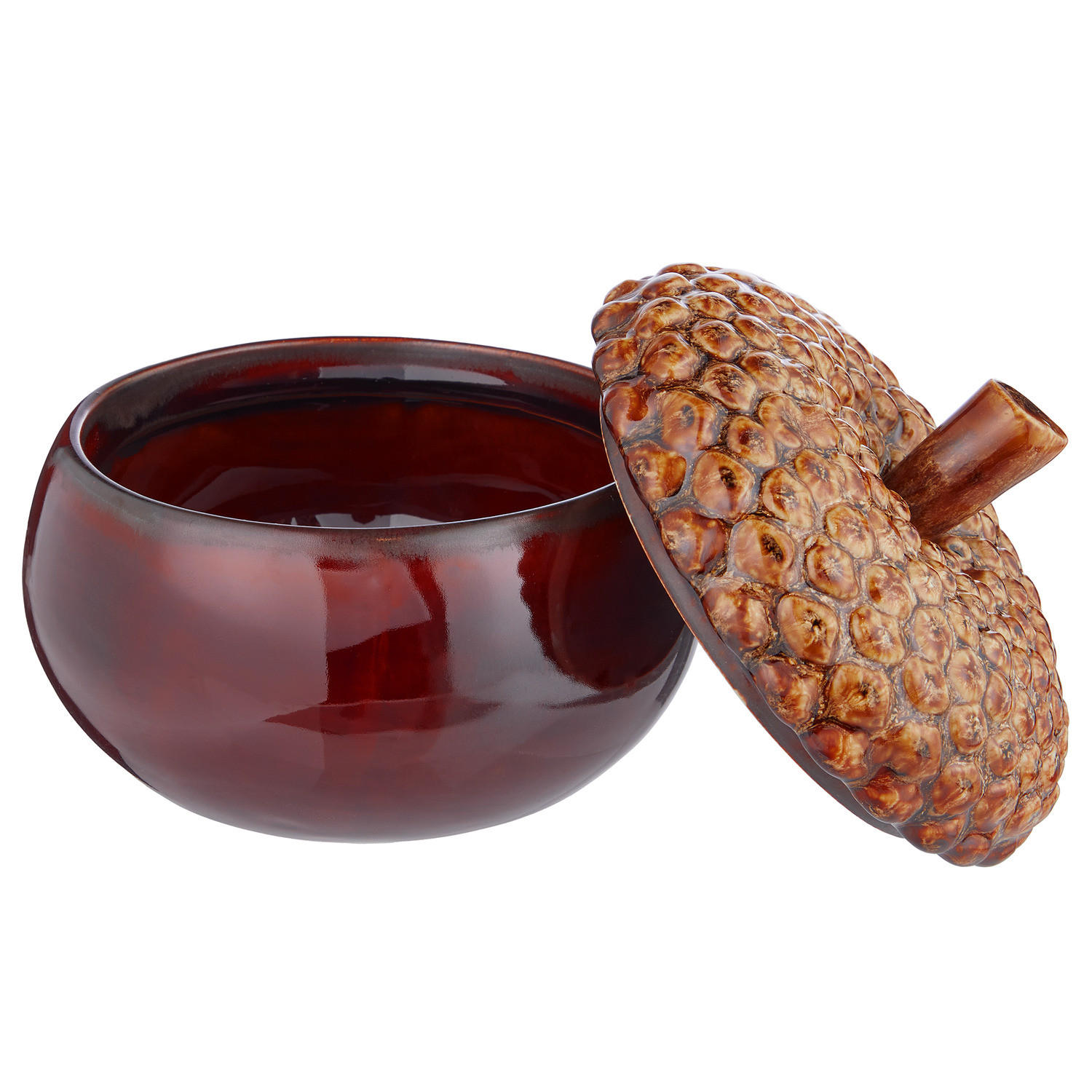 DOSE Acorn - Braun, Keramik (12/11/12cm) - Butlers