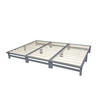 HOLZBETT Familienbett 270/200 cm grau - Grau, Holz (270/200cm) - Homestyle4u
