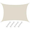 SONNENSEGEL 300/400 cm beige, rechteckig - Beige, Kunststoff (300/400cm) - Amanka