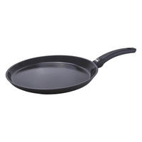 CRÊPESPFANNE Antihaftversiegelung, Aluminium, Schwarz, Ø 28 cm - Schwarz, Metall (49/30/9.5cm) - Berndes