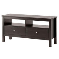 KOMMODE Massivholz 37/110/55 cm - Schwarz, Holz (110/55/37cm) - hagge home