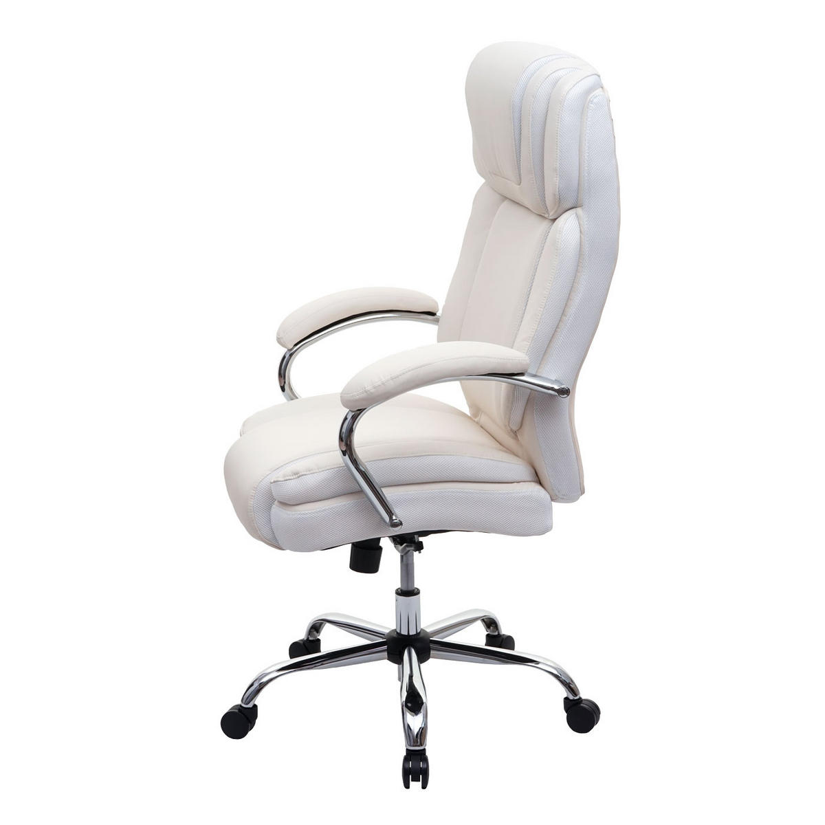 XXL BÜROSTUHL Beige - Beige, Textil (76/130/74cm) - MCW