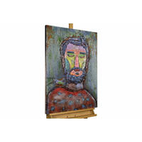 METALLBILD Bunt 60/90 cm - Multicolor, Metall (4/90cm) - KUNSTLOFT