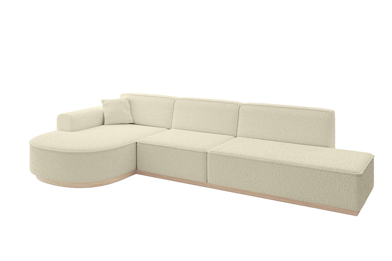 Altdecor Ecksofa Beige 328x171 cm