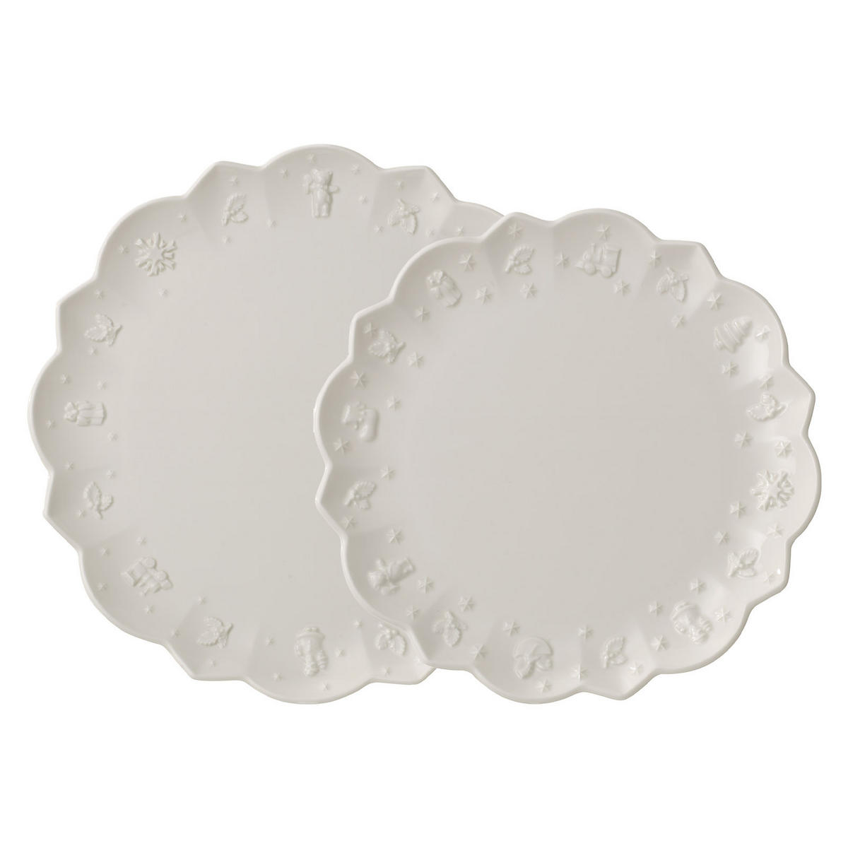 GESCHIRR-SET Toy's Delight Royal Classic weiß 8-tlg. - Weiß, Keramik (2/2/2cm) - Villeroy & Boch