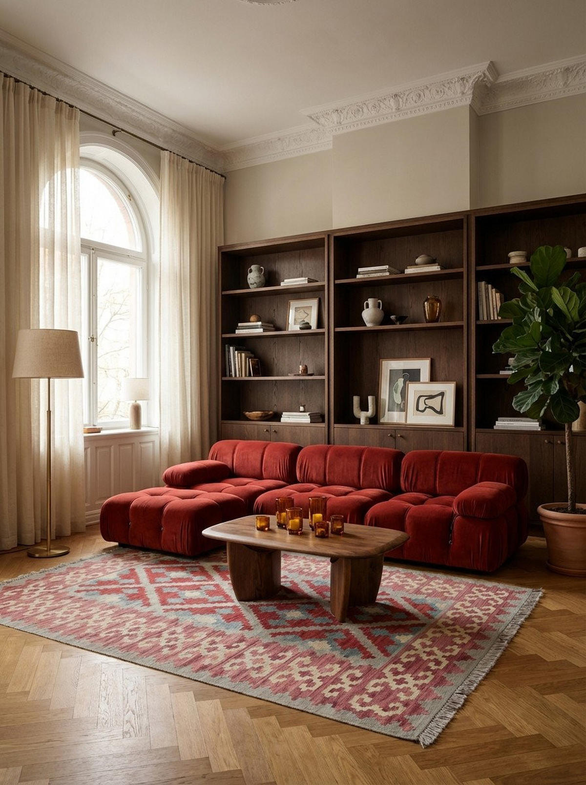 HANDWEBTEPPICH Kelim Gashgai Grau 174/125 cm Schurwolle - Grau, Textil (125/174cm) - Looma