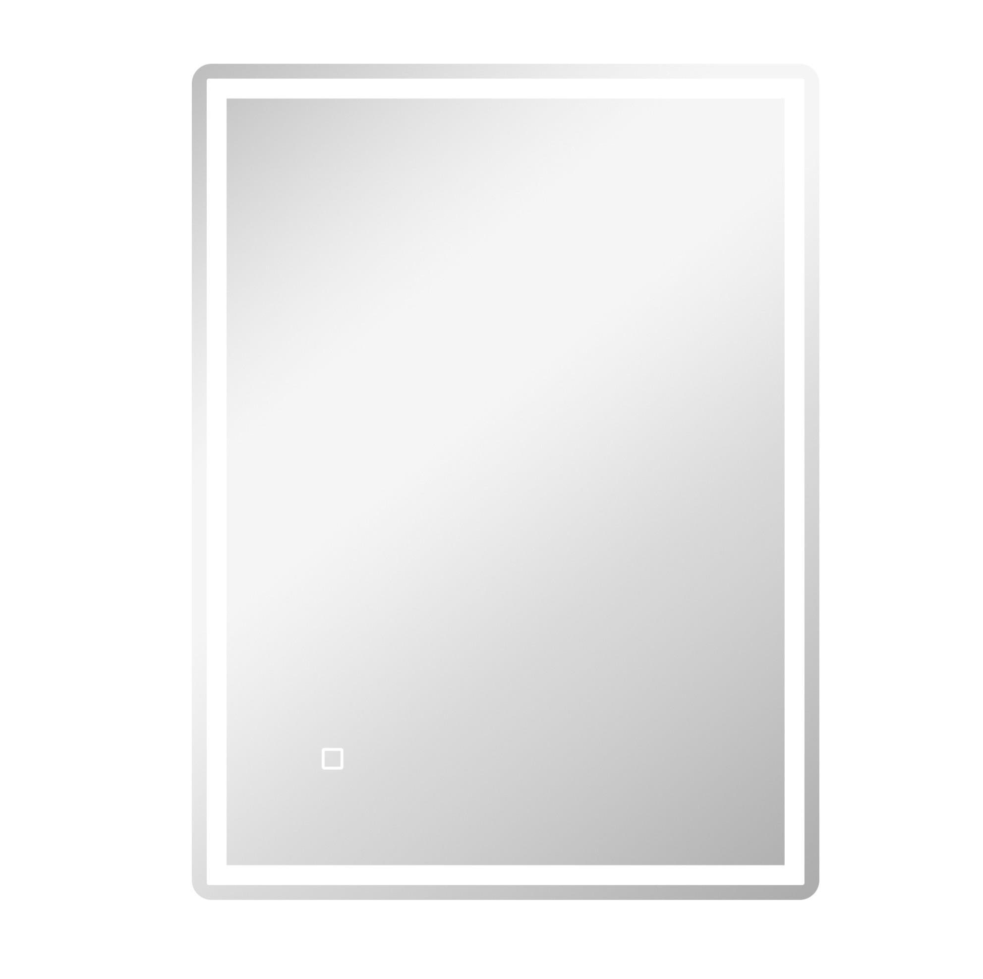 Okwish Wandspiegel Silber 60x4x80 cm