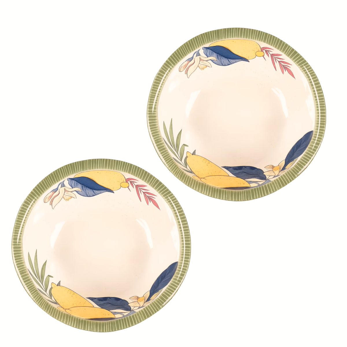 GESCHIRRSET 8-teilig Limu Melamin - Multicolor, Kunststoff (35/3/35cm) - Rose & Tulipani