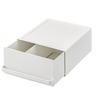ARBEITSPLATTEN-SCHUBLADE Tower weiß 22/11/27 cm - Weiß, Metall (22/11/27cm) - Yamazaki