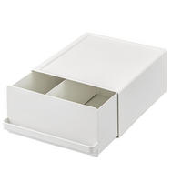 ARBEITSPLATTEN-SCHUBLADE Tower weiß 22/11/27 cm - Weiß, Metall (22/11/27cm) - Yamazaki