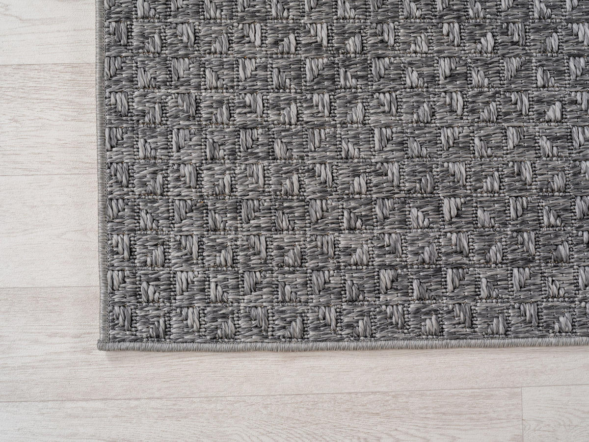 OUTDOORTEPPICH Timaro 140x200 cm Grau - Grau, Textil (140/200cm) - Villa Möbel