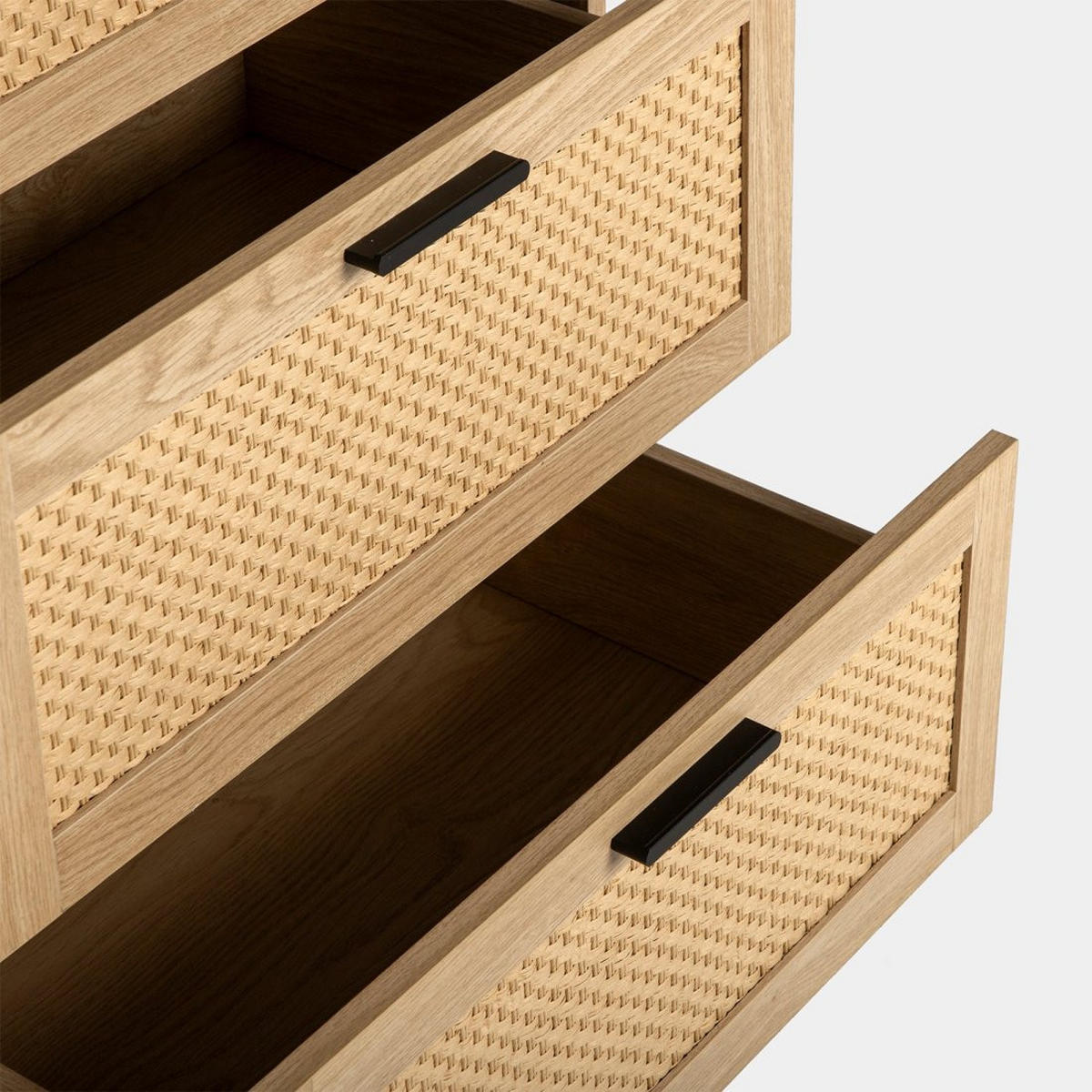 SCHUBLADENKOMMODE DOPPELTE Samoa Natürlich 120 cm x 90 cm - Naturfarben, Holzwerkstoff (120/90/40cm)