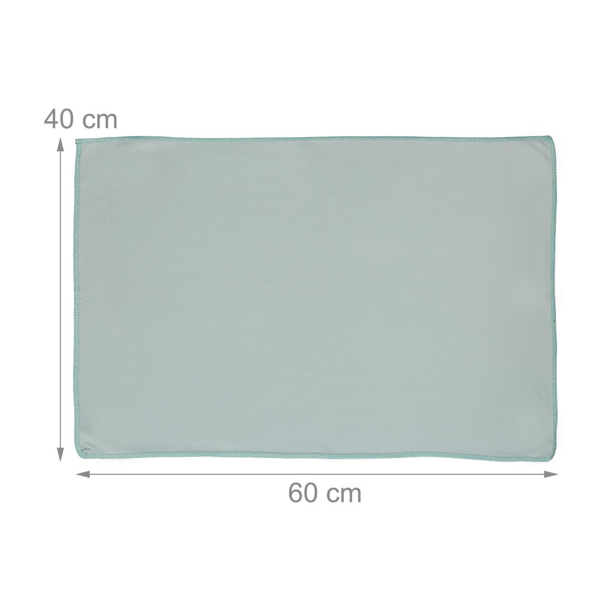 6XMIKROVLÁKNOVÉ utierky - viacfarebná, textil/plast (60/0.8cm) - Relaxdays