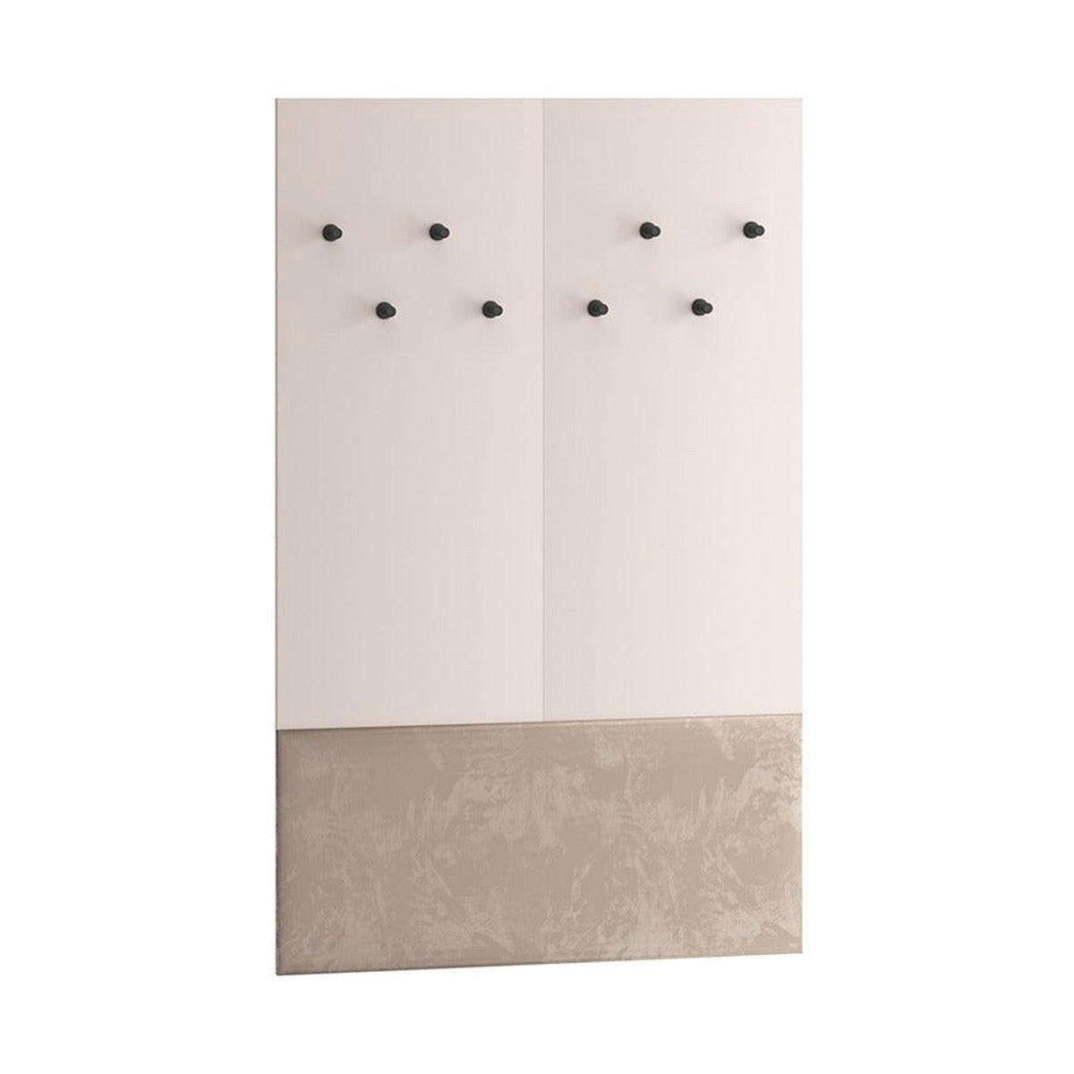 WANDGARDEROBE – VOCO 07 – 90 cm – Voco – Kaschmir / Eichefarben - Kaschmir/Eichefarben, Holzwerkstoff (90/143/6cm) - hi-markt