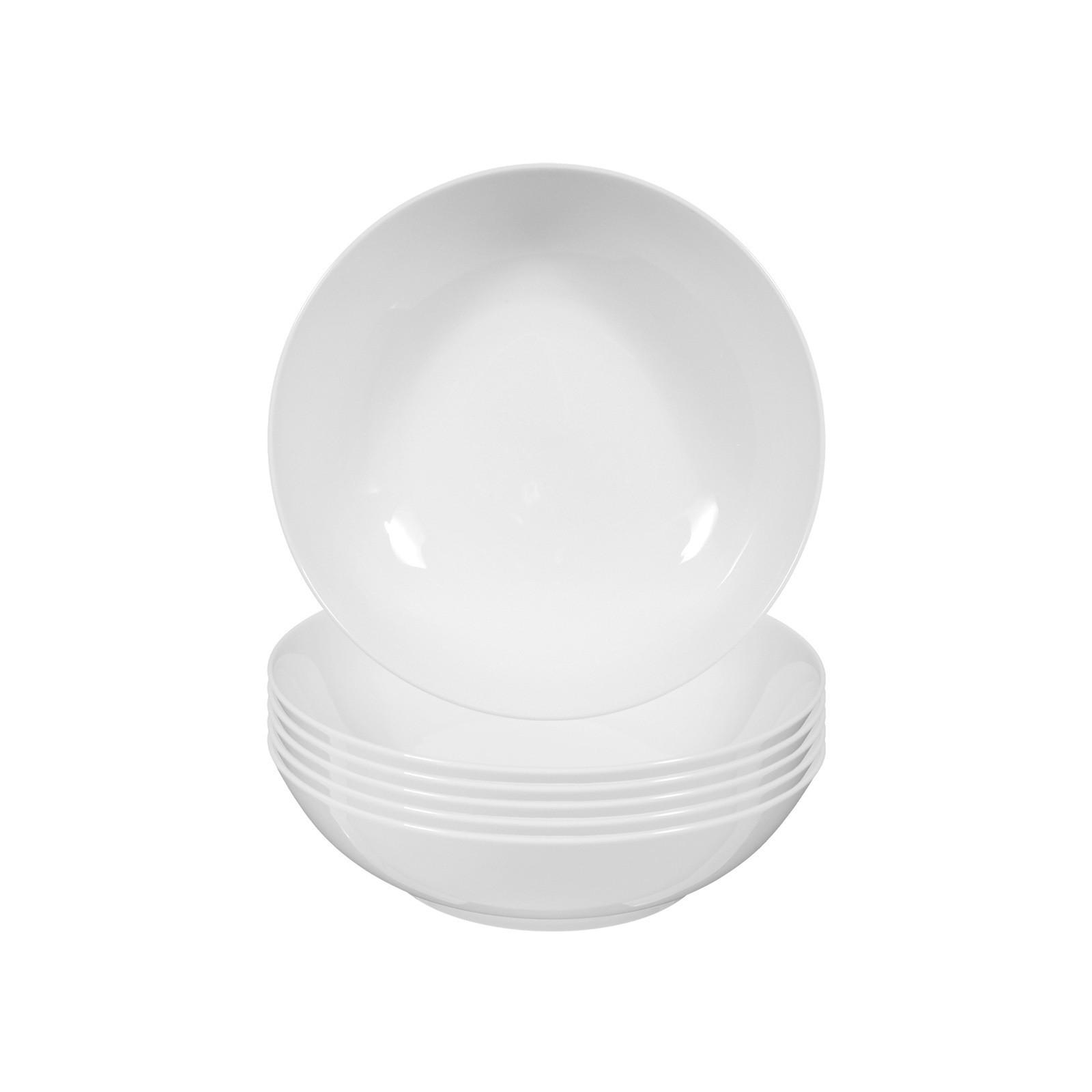SALATSCHALEN Rondo/Liane weiß ø 18,6 cm 6er Set - Weiß, Keramik (18.6cm) - Seltmann Weiden