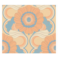 VLIESTAPETE Orange 53/850 cm - Orange, Textil (53/1cm) - KUNSTLOFT