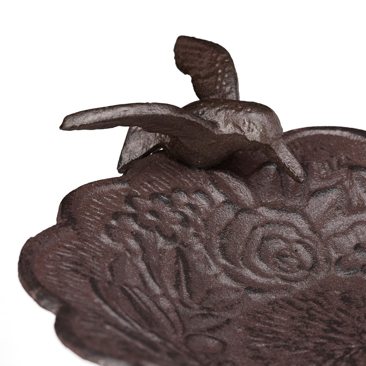 VOGELTRÄNKE - Braun, Metall (20/40/18cm) - Relaxdays