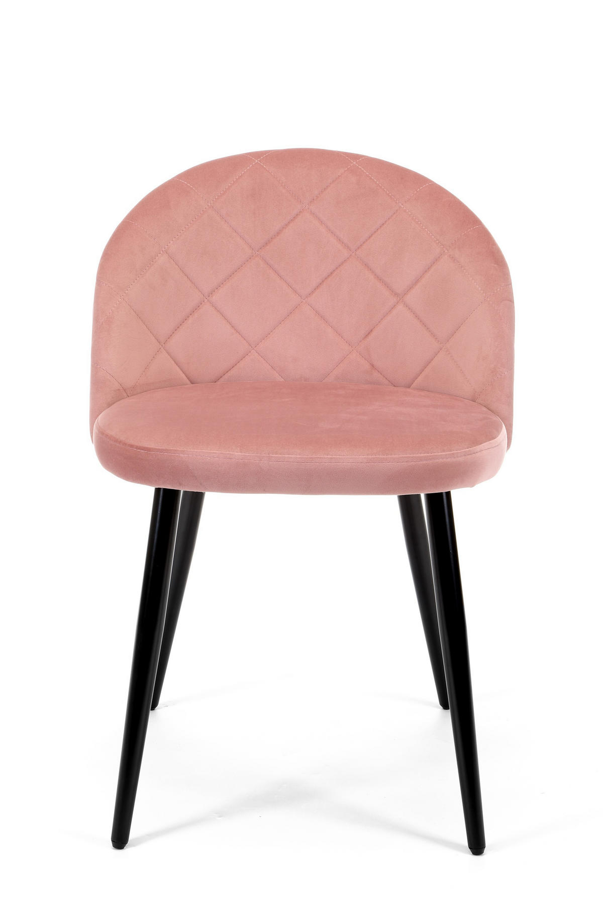 ČALÚNENÉ STOLIČKY, sada 4 ks, drevené nohy, ružová 50/77/54 - ružová, textil (54/76/57cm) - RAUMHIRSCH FURNITURE