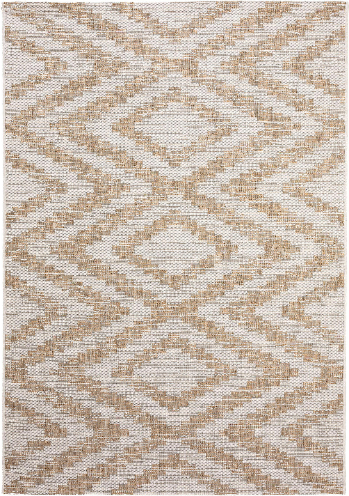 OUTDOORTEPPICH Cleo Cream/Beige 80x150 cm - Creme, Textil (80/150cm) - benuta Nest