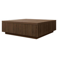 COUCHTISCH Locta - Nussbaumfarben, Holzwerkstoff (81/80/26cm) - MIRJAN24