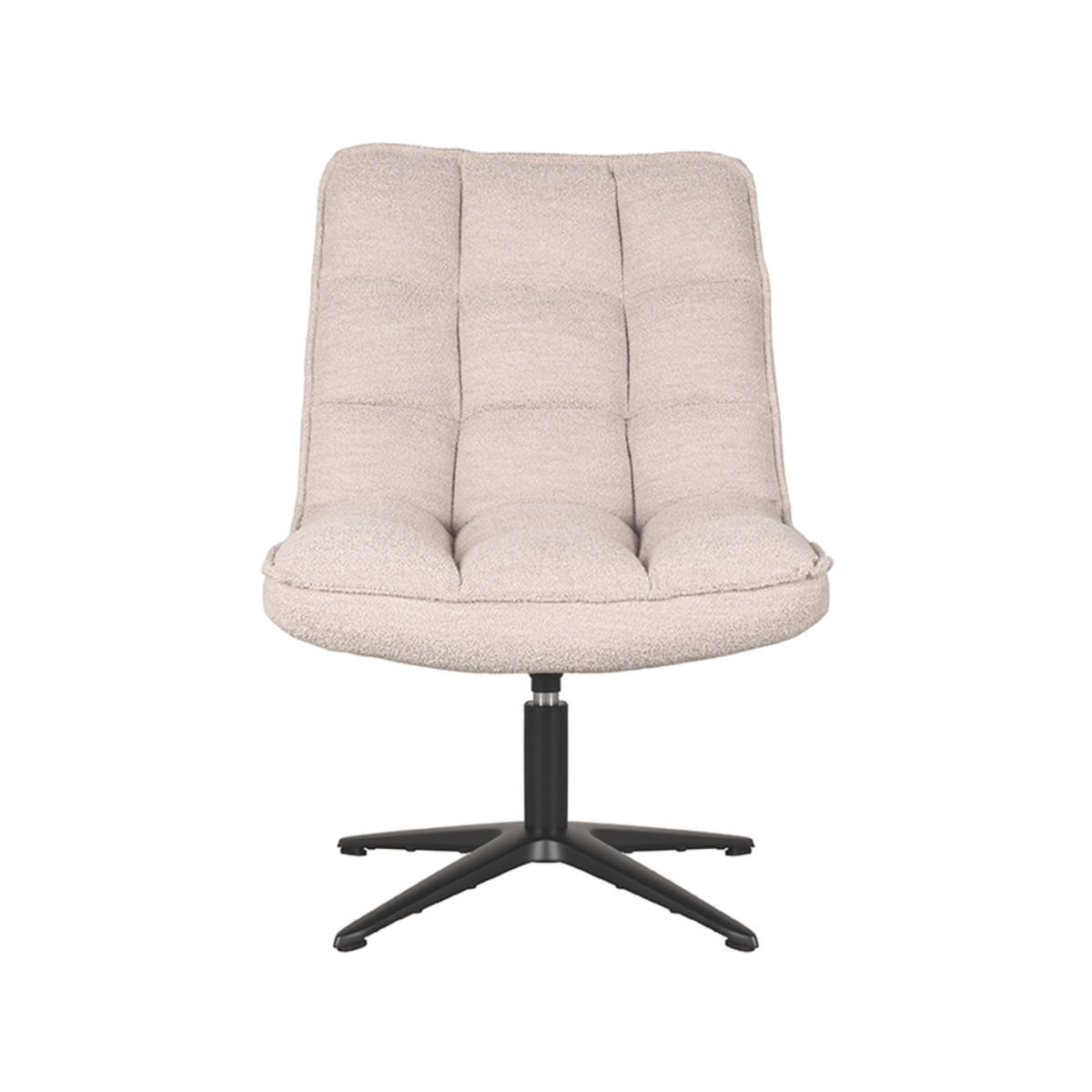 SESSEL Vince Beige 74/63/91 cm - Beige, Textil (63/91/74cm) - LABEL51