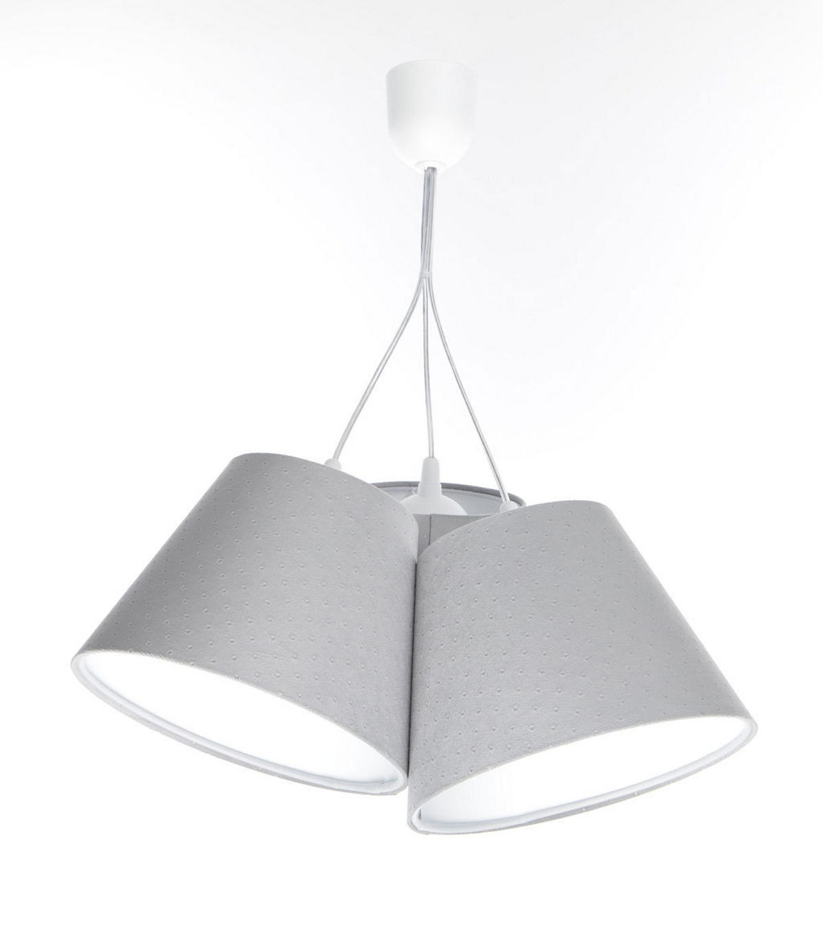 HÄNGELEUCHTE Grau 26/19 cm - Grau, Kunststoff (26/0.8/19cm) - ONZENO