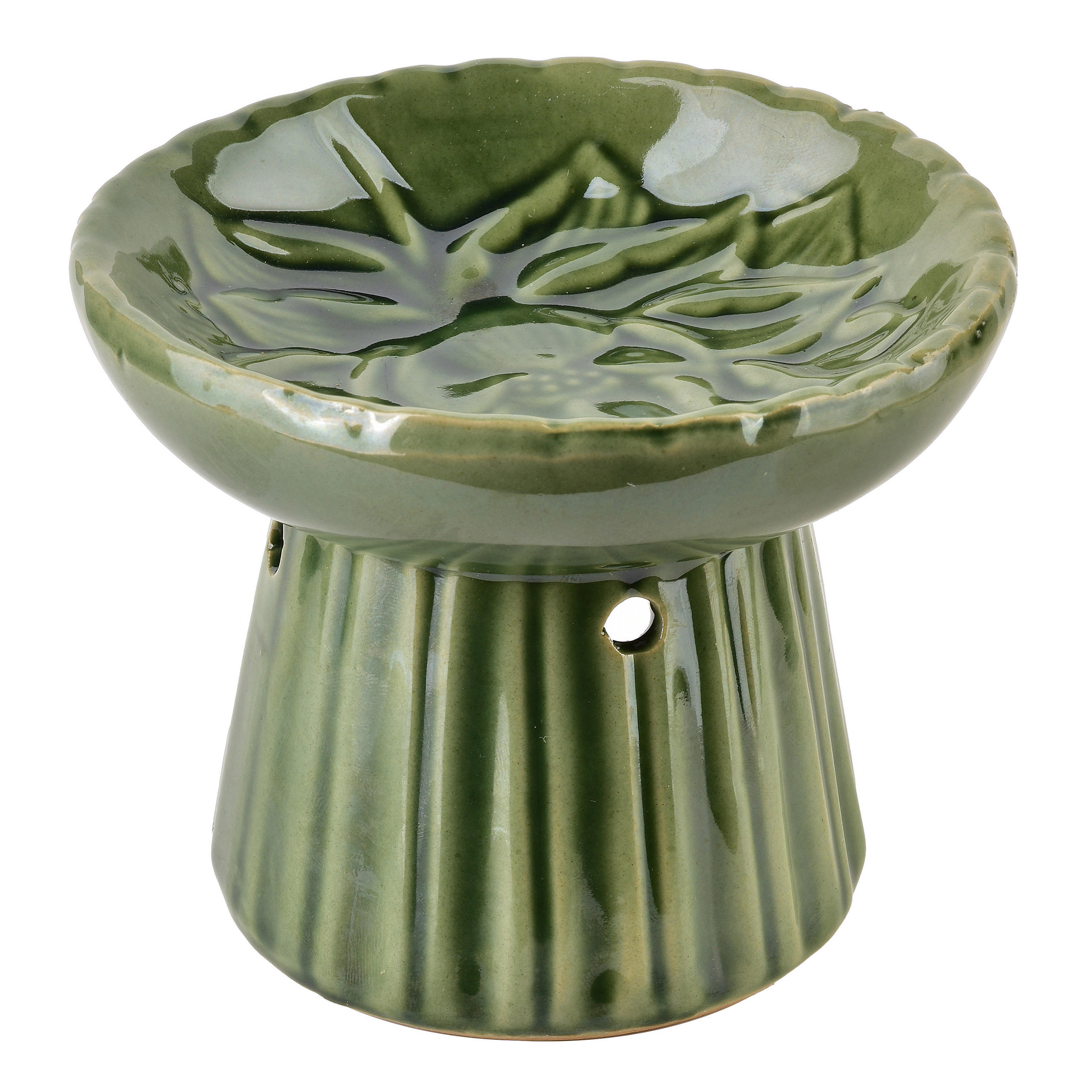 DUFTLAMPE Basic Grün 11/8/8.5 cm Keramik - Grün, Keramik (8.5cm) - Mondex