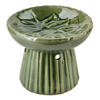 DUFTLAMPE Basic Grün 11/8/8.5 cm Keramik - Grün, Keramik (8.5cm) - Mondex