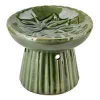 DUFTLAMPE Basic Grün 11/8/8.5 cm Keramik - Grün, Keramik (8.5cm) - Mondex