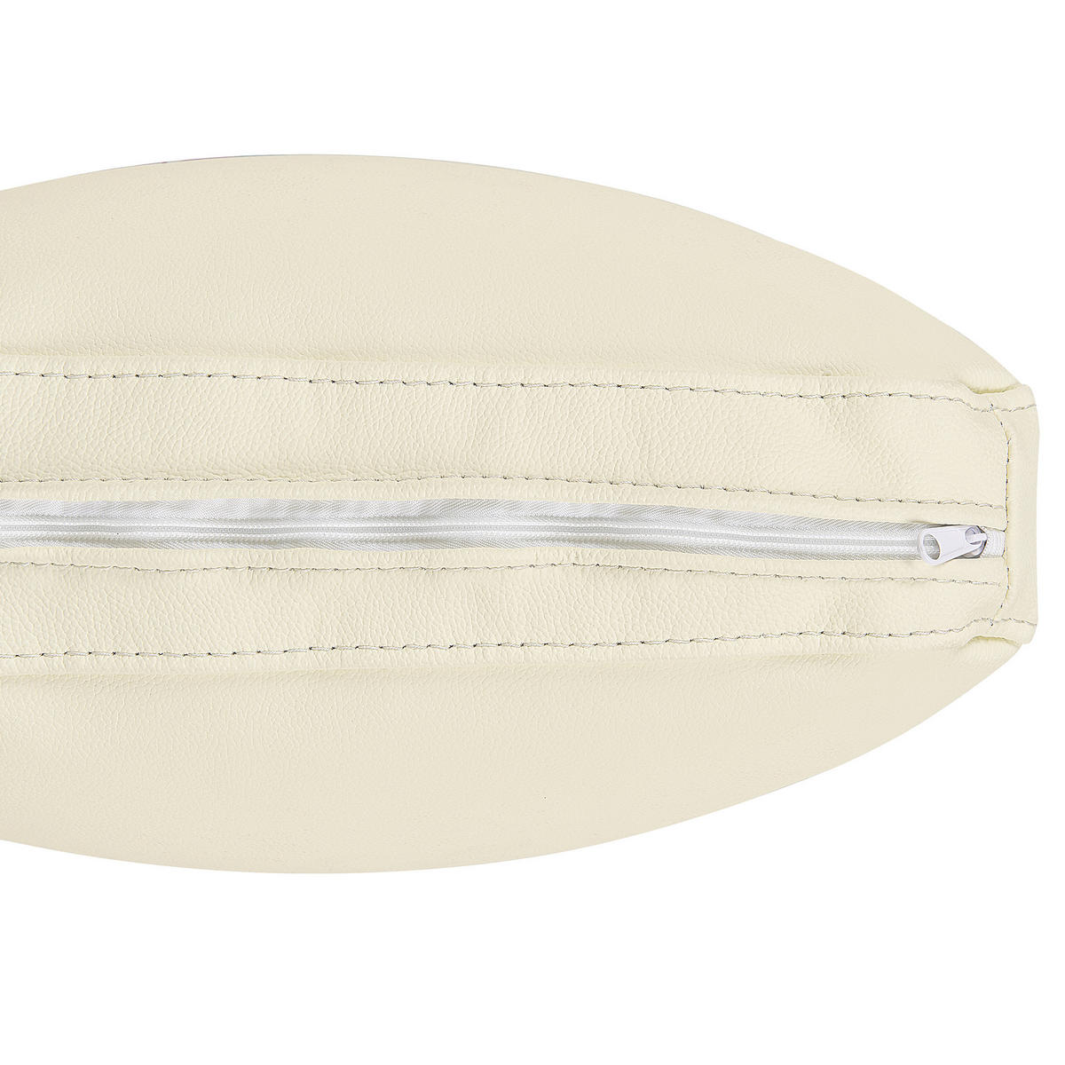 ECKSOFA Leder Beige rechtsseitig Oslo - Beige, Leder/Fell (270/151cm) - Beliani