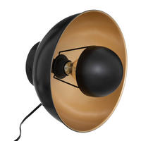 WANDELEUCHTE Lahti Ø 29 cm - Schwarz, Metall (16.5/29/29cm) - Atmosphera Createur d´interieur