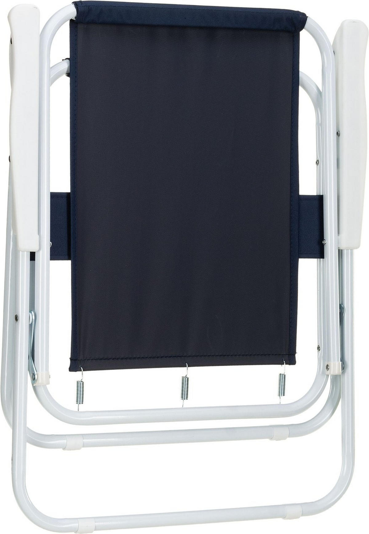 CAMPINGSTUHL bis 100 kg - Dunkelblau, Textil/Metall (46/73/48cm) - Outtec