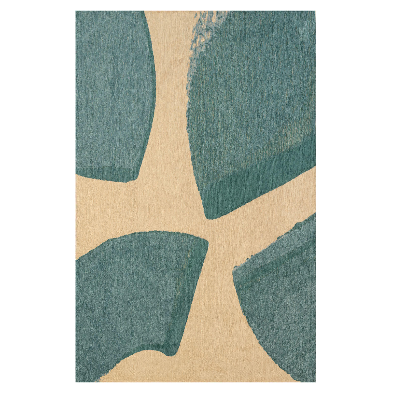 TEPPICH Corner Azurite 170/240 cm - Blau, Textil (170/240cm) - Lola&Moi