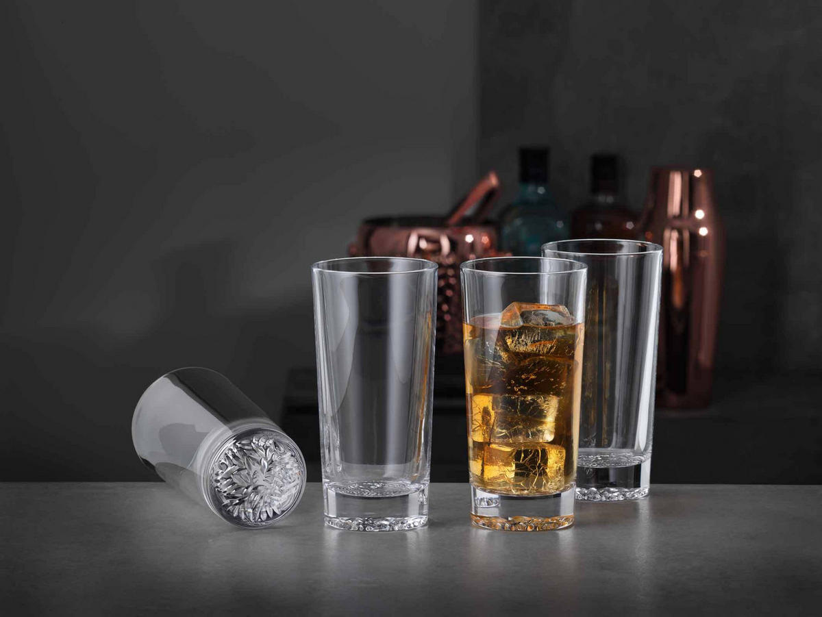 LONGDRINKGLÄSER Lounge 2.0 transparent 305 ml 12er Set - Transparent, Glas (0.305L) - Spiegelau