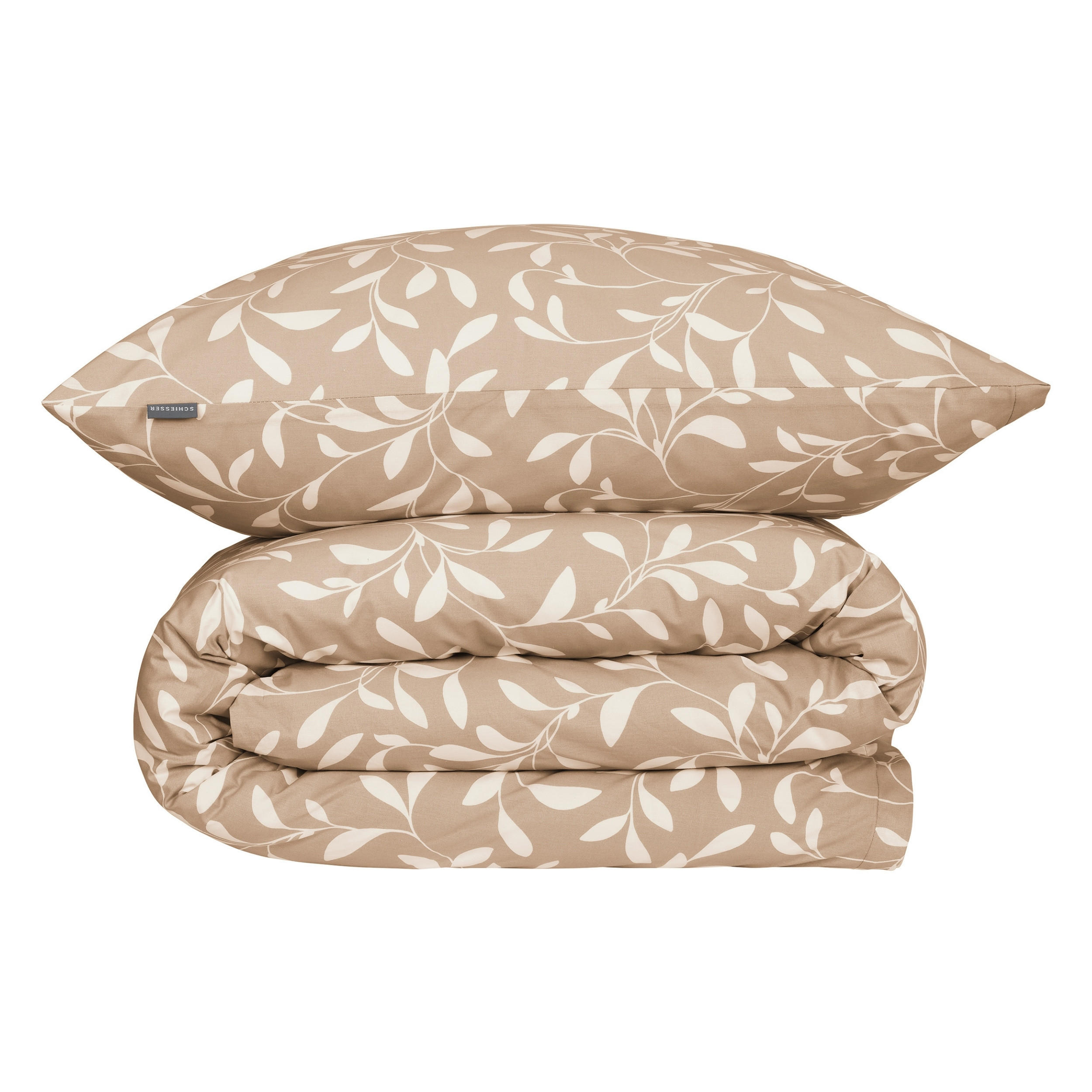 BETTWÄSCHESET Liliebeth - Renforcé - 2-teilig - 135 x 200 cm - Sand - Sandfarben, Textil (135/200cm) - SCHIESSER